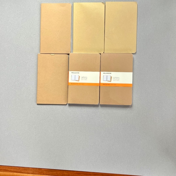 Moleskine Ruled Journals-Qty 2 w/3 in package + 4 unused, but not in package - Picture 5 of 6